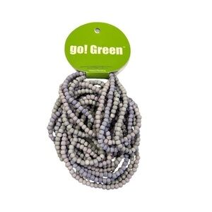 Eco - Friendly Go Green Beaded Necklace